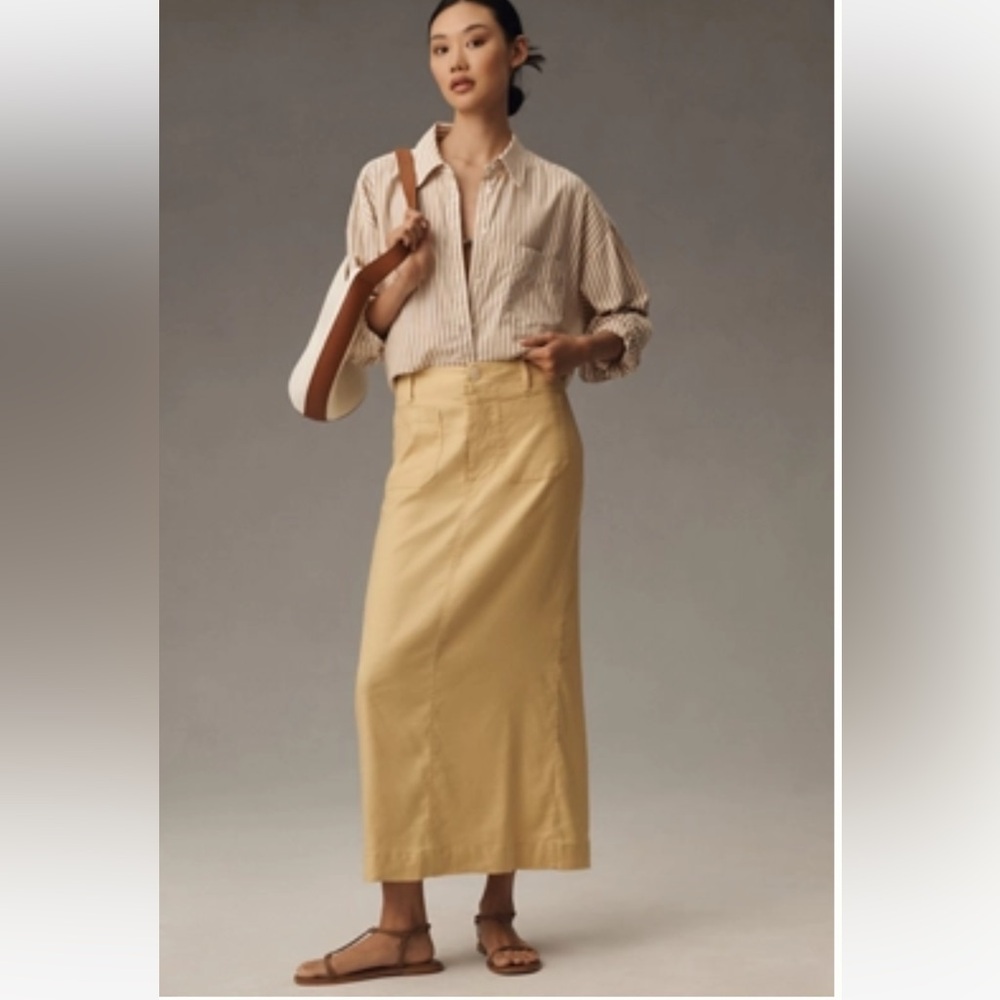 Anthropologie Collette Maxi by Maeve Skirt